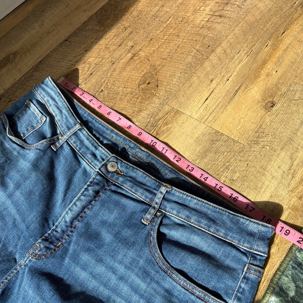 Chico’s So Slimming Patchwork Style Girlfriend Sl… - image 9